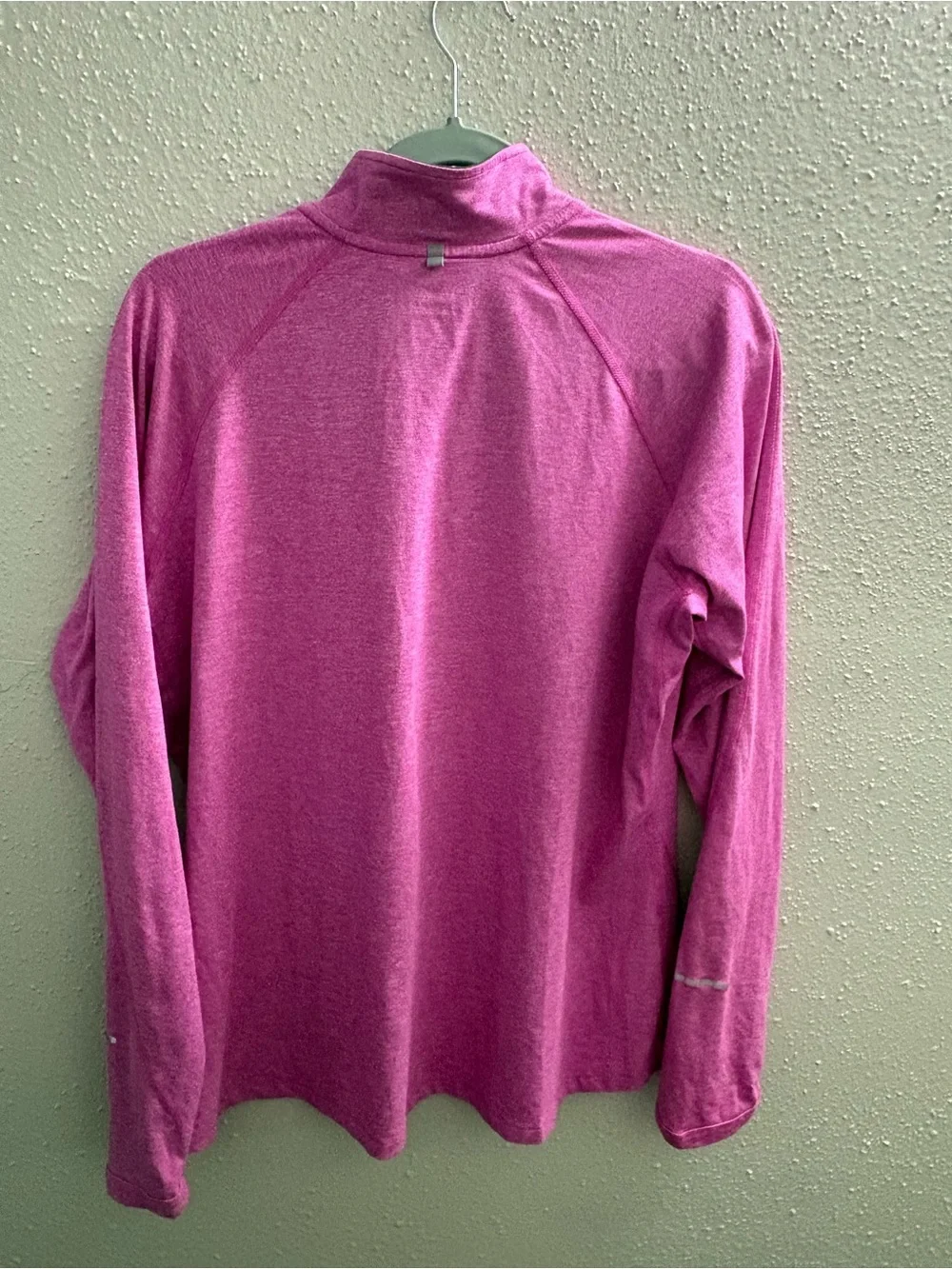 Nike Pink Dri-FIT Running Quarter-Zip Pullover